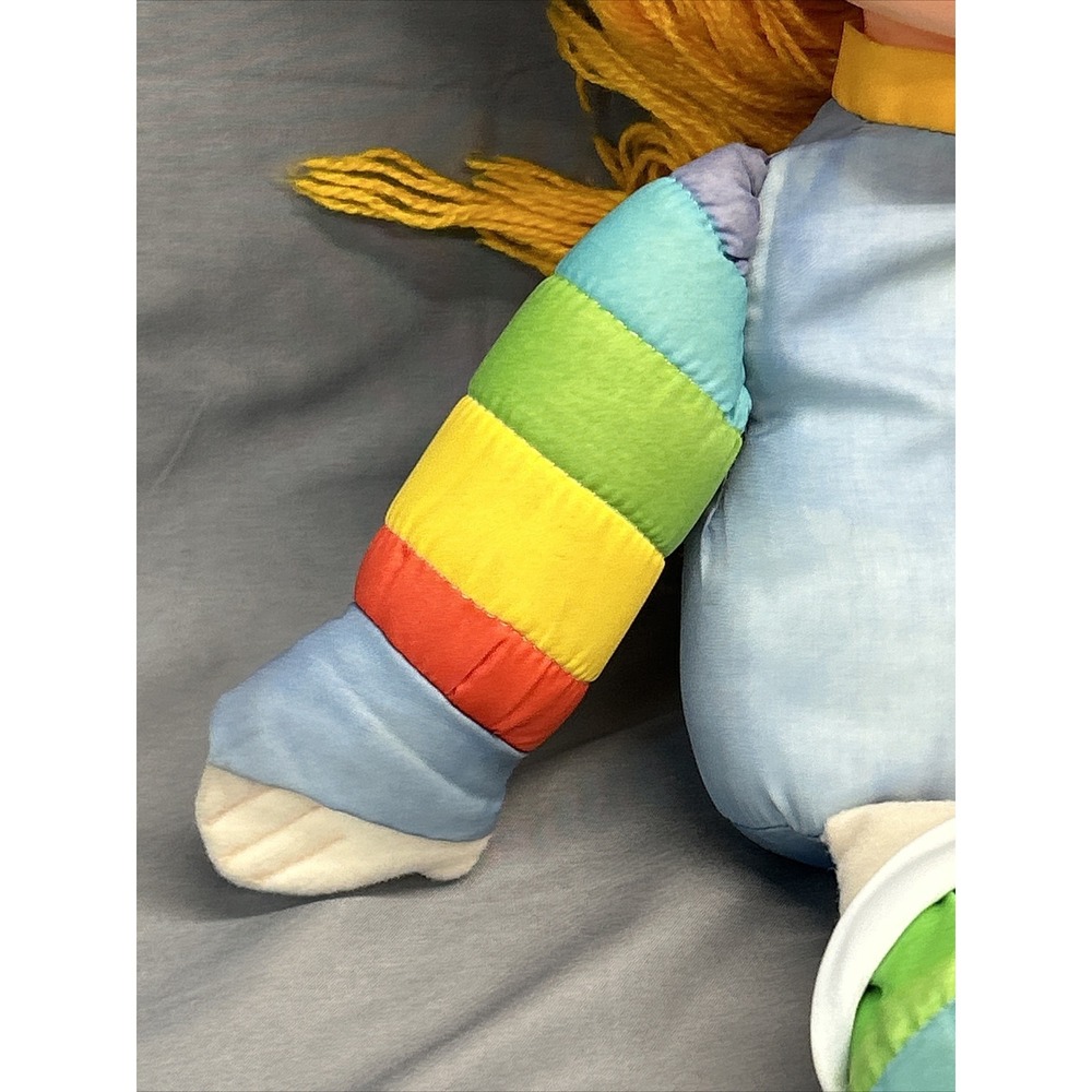 Vintage 1983 Mattel Original Huge 18" Big RAINBOW BRITE Plush Doll Hallmark Rare - Picture 3 of 16